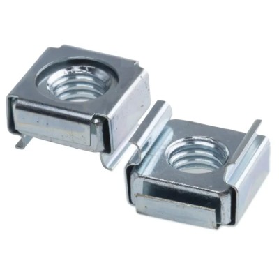 RS PRO Steel Metric Cage Nut M8 Zinc Plated Steel, RoHS Compliant 806-7751