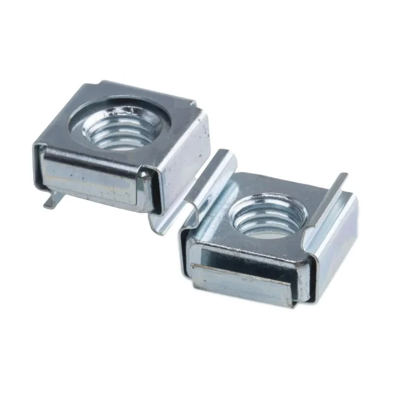 RS PRO Steel Metric Cage Nut M8 Zinc Plated Steel, RoHS Compliant 806-7751