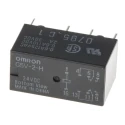 Omron PCB Signal Relay, 24V DC Coil, 1A Switching Current, DPDT Contact Configuration G5V-2-H DC24