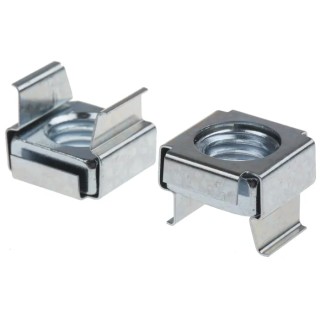 RS PRO Steel Metric Cage Nut M10 Zinc Plated Steel Thread 16.58mm Width 806-7770