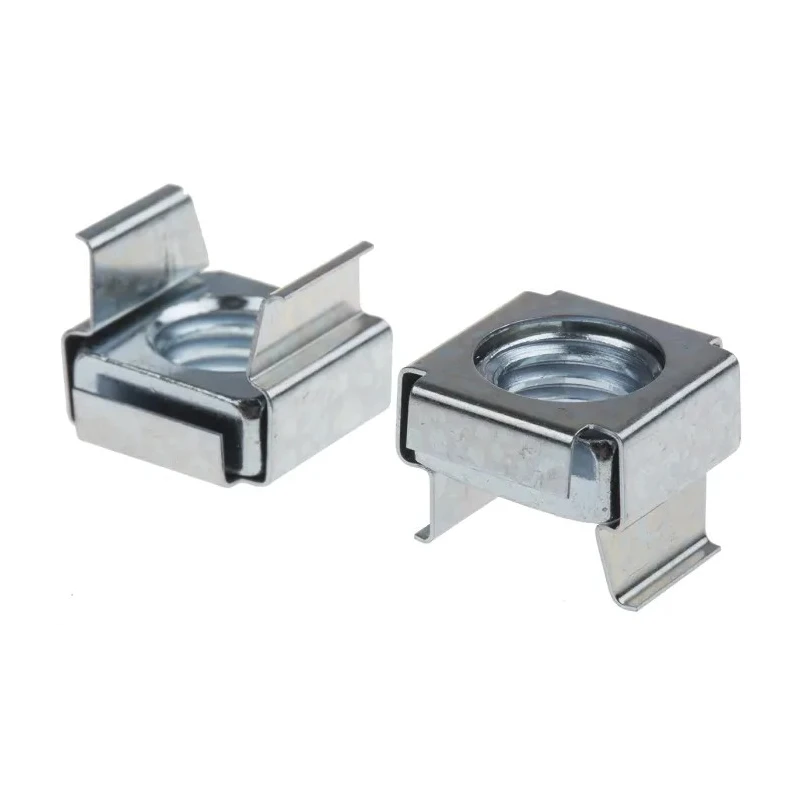 RS PRO Steel Metric Cage Nut M10 Zinc Plated Steel Thread 16.58mm Width 806-7770