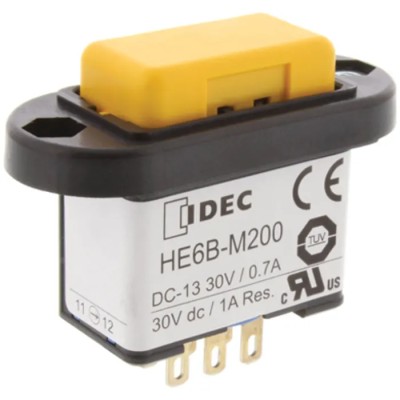 Idec HE6B Series Safety Enabling Switch 3 Position DPDT IP65 