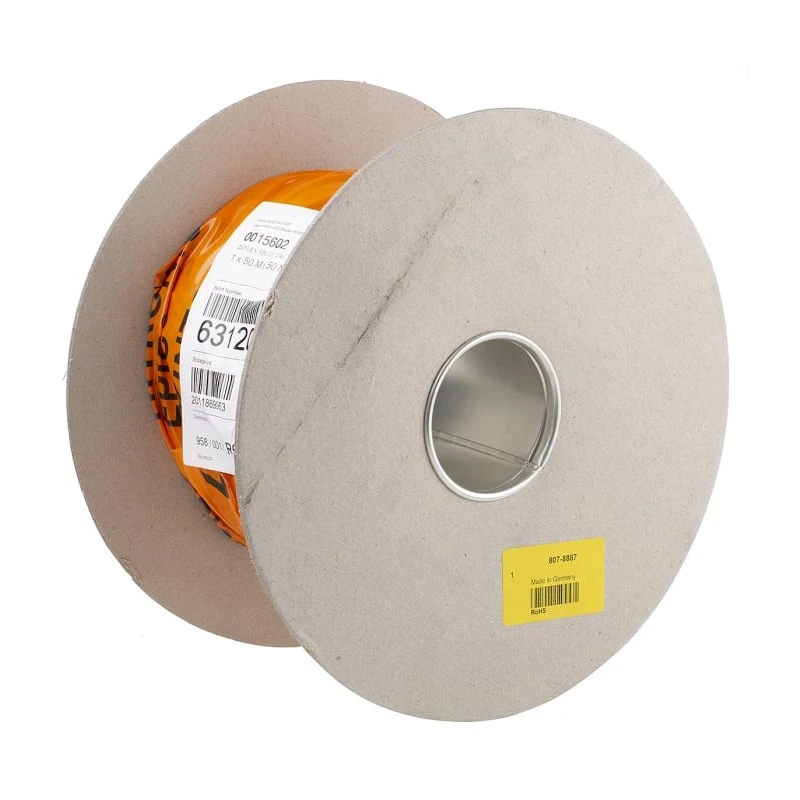 Lapp CY Control Cable 2 Cores 18 AWG 50 m Screened Stranded Grey Polyvinyl Chloride Sheath 0015602