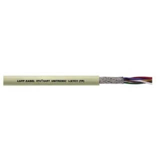Lapp Unitronic Series Data Cable 1 Pair 0.25 mm² 50 m Grey Sheath Polyvinyl Chloride 0031370