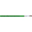 Lapp ÖLFLEX SERVO FD Control Cable 14 Cores 0.25mm², 0.5 mm² 24 AWG Screened Stranded Green Polypropylene 50m 0036916