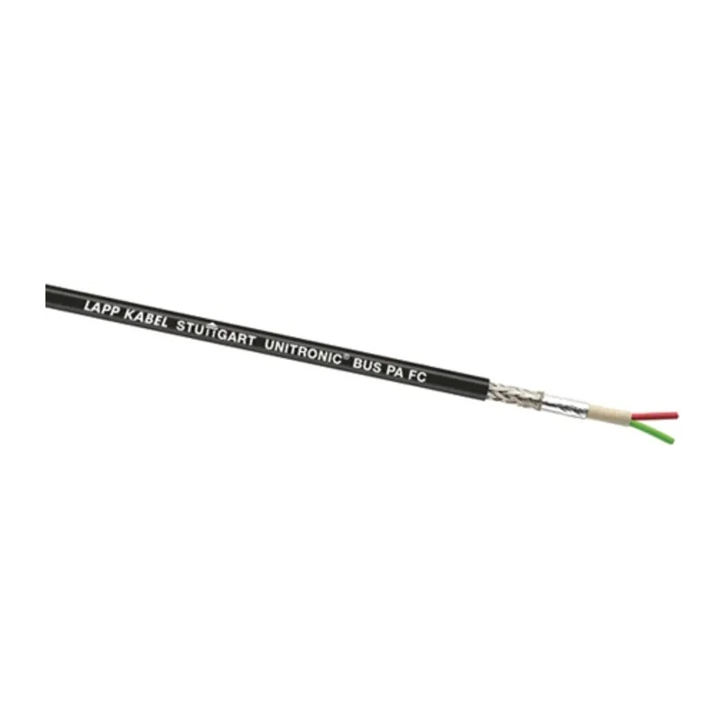 Lapp UNITRONIC BUS PA FC Data Cable, 2 Cores, 1 mm² CSA 17 AWG Stranded Copper, Screened, 50 m Length, 250 V 2170335