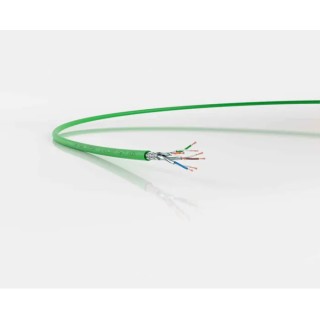 Lapp Industrial Cat7 Ethernet Cable 50 m Green Unterminated SF/FTP Polyurethane Jacket 125V Germany Cat7
