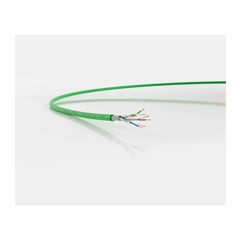 Lapp Industrial Cat7 Ethernet Cable 50 m Green Unterminated SF/FTP Polyurethane Jacket 125V Germany Cat7