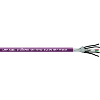 Lapp P Data Cable 6 Cores 0.64 to 1.5 mm² CSA 19 AWG Screened 50 m Purple Polyethylene Foam Sheath 2170495