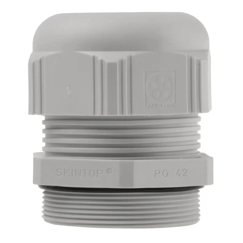 Lapp SKINTOP ST Series 5 Cable Gland Kit, 5 Pieces, PG42 Thread Size, Polyamide, IP68 Rated, Model 53018080