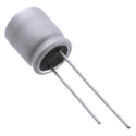 Panasonic 1 mF Through Hole Polymer Capacitor 16V dc 16SEPF1000M+T