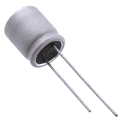 Panasonic 1 mF Through Hole Polymer Capacitor 16V dc 16SEPF1000M+T