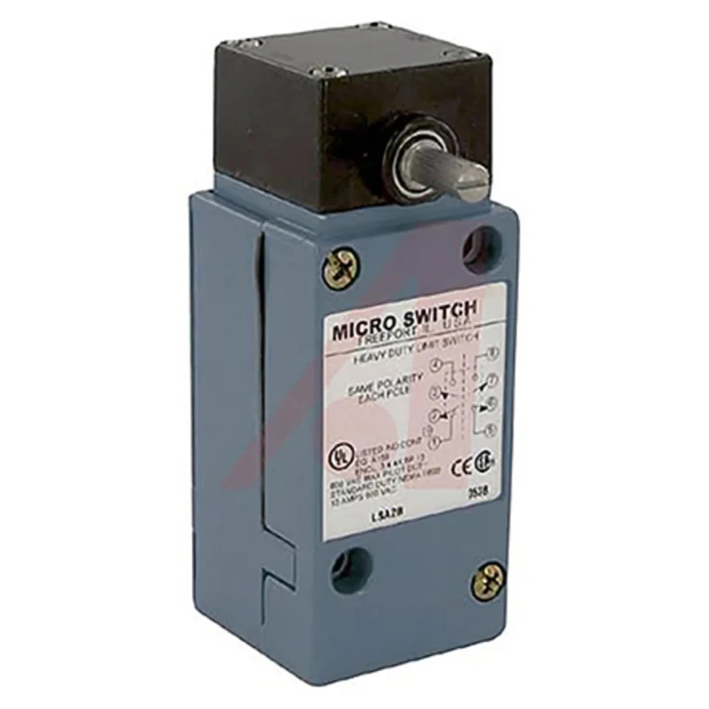 Honeywell Technologies HDLS Series Side Rotary Limit Switch, DPDT, Die Cast Zinc Housing, IP65 IP66 IP67, 600V AC LSA2B
