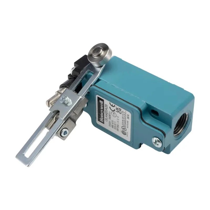 Honeywell Technologies GLA Series Adjustable Roller Lever Limit Switch, 2 NO/2 NC Contacts, , Die Cast Zinc Housing IP67