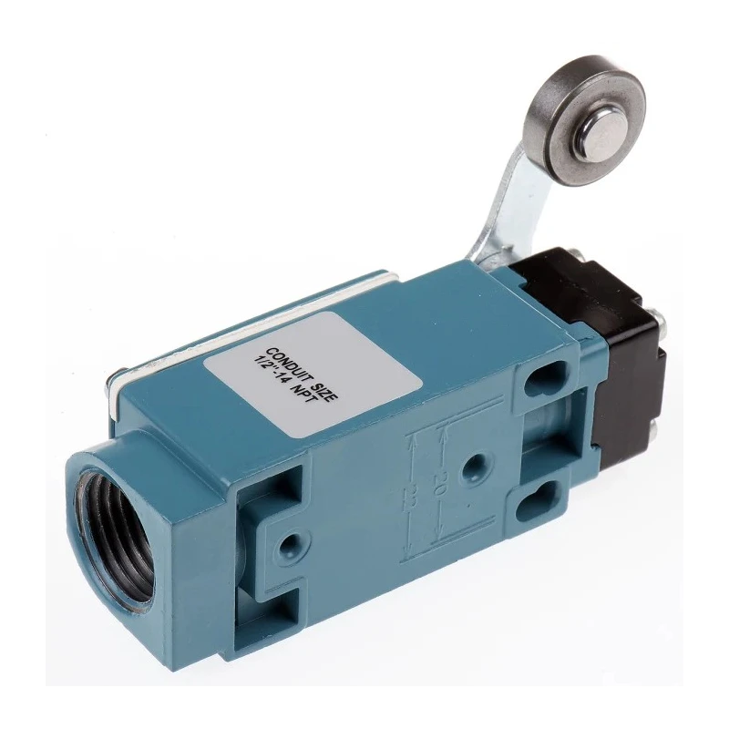 Honeywell Technologies GLC Series Roller Lever Limit Switch 1 NC/1 NO IP66 Die Cast Zinc Housing 240V AC 10A 