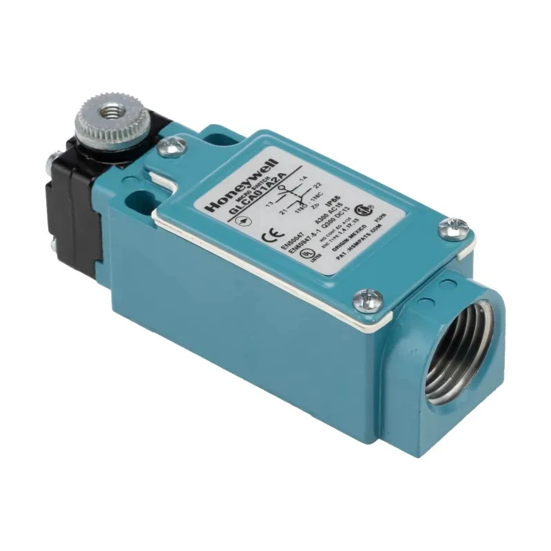 Honeywell GLC Series Roller Lever Limit Switch, SPDT Contact, IP66, Die Cast Zinc Epoxy Coated Housing, 240V AC GLCA01A2A