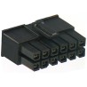 Molex Mega-Fit Male Connector Housing, 5.7 mm Pitch, 10 Way, 2 Row Straight 171692-0110