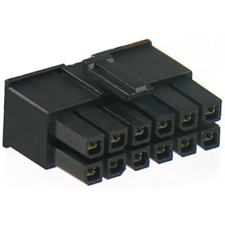 Molex Mega-Fit Male Connector Housing 5.7 mm Pitch 10 Way 2 Row Straight 171692-0110
