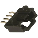 Molex SL Series Right Angle Surface PCB Header, 2 Contacts, 2.54 mm Pitch, 1 Row, Shrouded 1591-7020