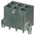 Molex Mega-Fit Series Straight Through Hole PCB Header, 8 Contacts, 5.7 mm Pitch, 2 Row, Shrouded 172065-0008