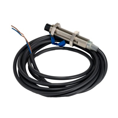Omron Threaded Barrel Inductive Proximity Sensor M12 2-Wire 40V AC 5 mm Detection Brass Housing E2E2-X5MY1 2M