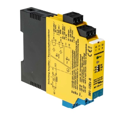 Turck Galvanic Barrier, 1 Channel, 20 to 250V AC, DIN Rail Mount, ATEX IECEx Certified IM1-12EX-R