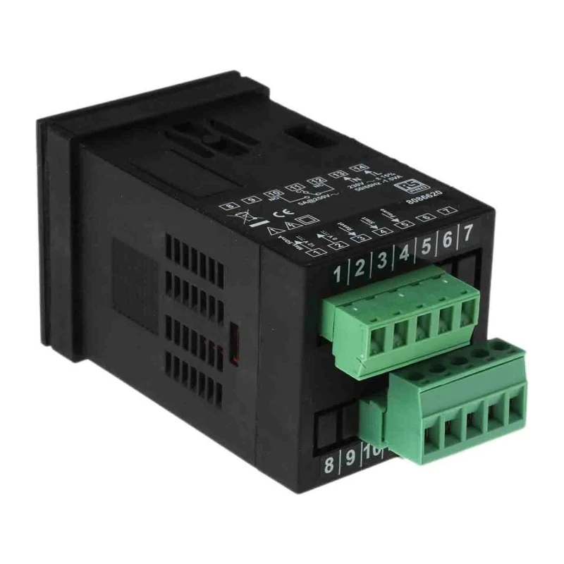RS PRO Panel Timer Relay, Multifunction, 1-Contact, SPDT, 230 V dc/ac, One Shot, IP65 Rated 808-6620