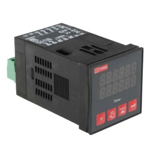 RS PRO Panel Timer Relay 1-Contact 30 V DC 24V AC 1-Function SPDT Switch Configuration 808-6623