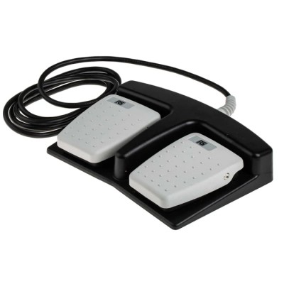 RS PRO General Purpose Momentary Foot Switch DPST Thermoplastic 3A 24V AC 24V DC 808-6992