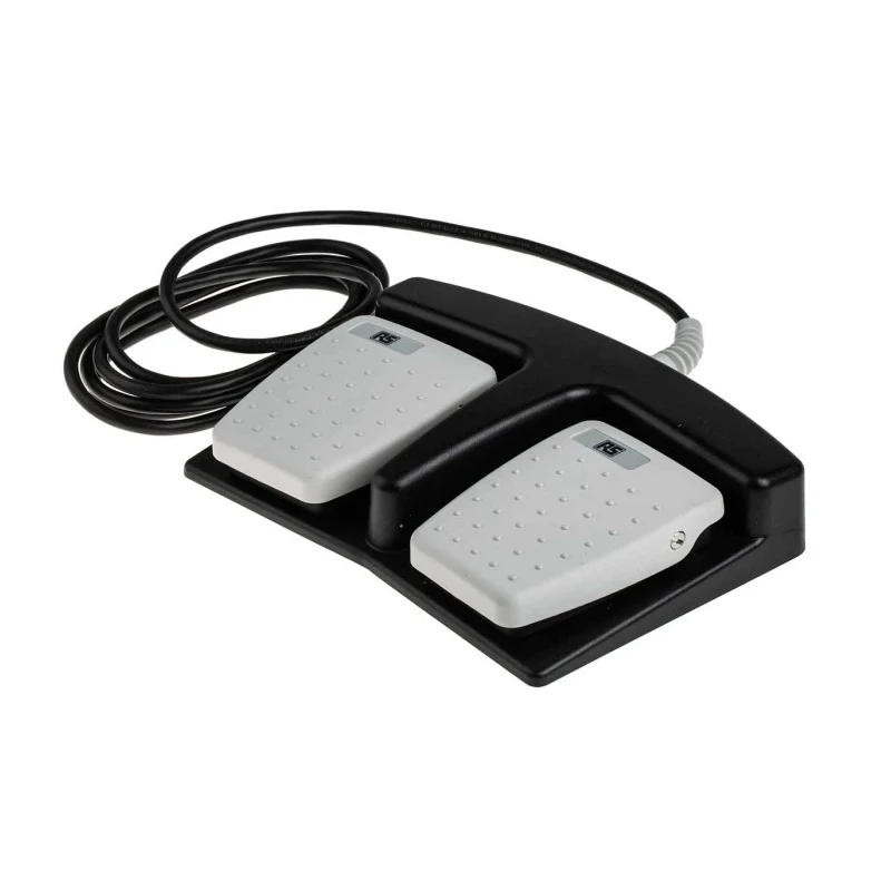 RS PRO General Purpose Momentary Foot Switch DPST Thermoplastic 3A 24V AC 24V DC 808-6992