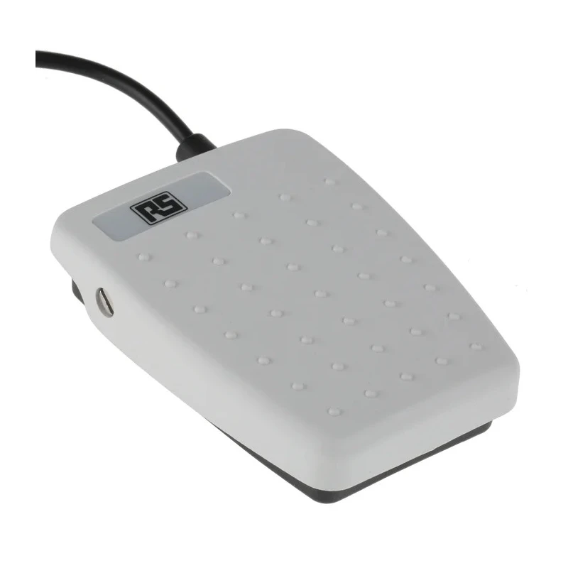RS PRO General Purpose Momentary Foot Switch with SPCO Contacts Thermoplastic Housing 1.75A 24V ac 808-6989