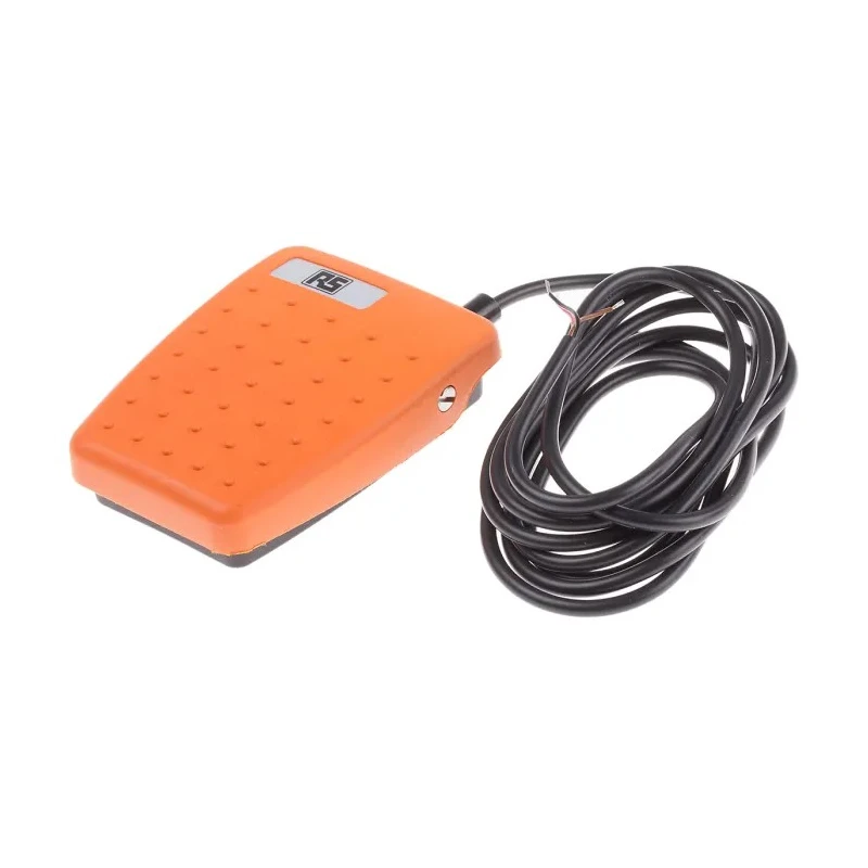 RS PRO General Purpose Momentary Foot Switch SPCO Thermoplastic 1.75A Contact Current 24 V AC 808-6995