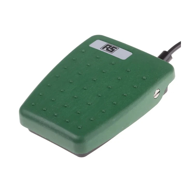 RS PRO General Purpose Momentary Foot Switch SPCO Thermoplastic 1.75A Contact Current 24V AC DC 808-6998