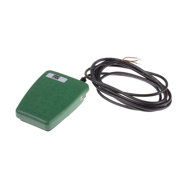 RS PRO General Purpose Momentary Foot Switch SPCO Thermoplastic 1.75A Contact Current 24V AC DC 808-6998