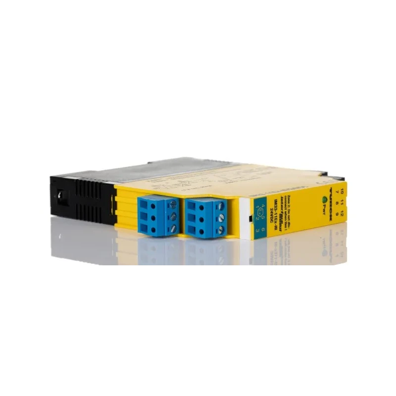 Turck Single-Channel Galvanic Barrier with HART Communication, IECEx/ATEX Certified, 24V DC Supply, 331Ω IM33-11EX-HI/24VDC