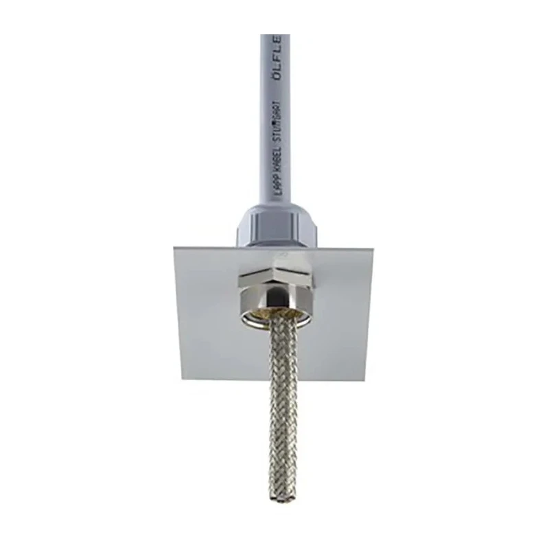 Lapp Metallic Nickel Plated Brass Cable Gland Locknut M20 Thread 54110841