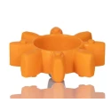 KTR Flexible Coupling Flector Polyurethane, Misalignment 0.9° Angular, 1.4mm Axial, 0.22mm Parallel ROTEX24-92SHEL-KTR