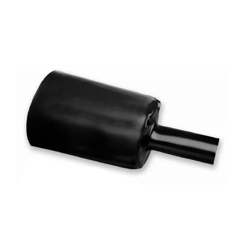 TE Connectivity Halogen Free Polyolefin Heat Shrink Tubing Black 24 mm Sleeve Diameter x 1.2 m Length RHW-24/6-1200/ADH-0