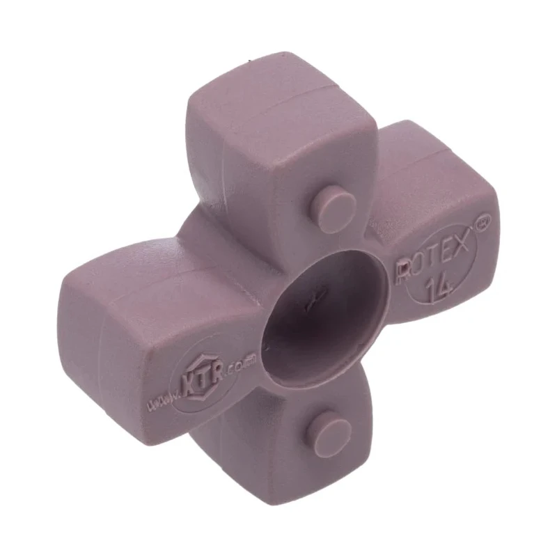 KTR Flexible Coupling Flector Polyurethane Material, Misalignment Ang. 1.2°, Axial 1mm, Parallel 0.17mm ROTEX14-98SHEL-KTR