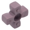 KTR Flexible Coupling Flector Polyurethane Material, Misalignment Ang. 1.2°, Axial 1mm, Parallel 0.17mm ROTEX14-98SHEL-KTR