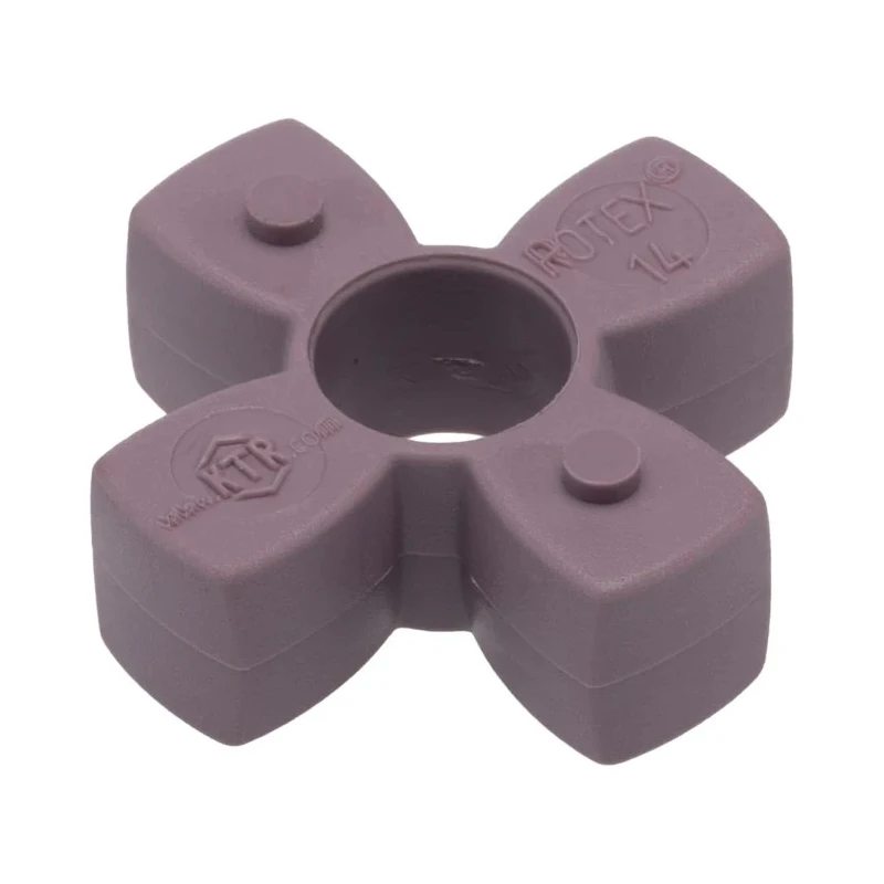 KTR Flexible Coupling Flector Polyurethane Material, Misalignment Ang. 1.2°, Axial 1mm, Parallel 0.17mm ROTEX14-98SHEL-KTR