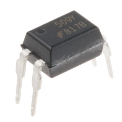 onsemi DC Input Optocoupler Through Hole 4-Pin MDIP 50mA Input Current FOD817B