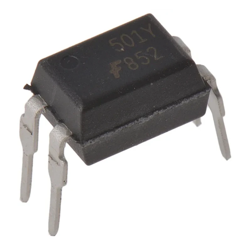 onsemi DC Input Optocoupler Through Hole, Photodarlington Output, 4-Pin MDIP FOD852