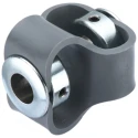 Huco 56 mm Diameter Steel Flexible Coupler, 56 mm Length, 16 mm Bore A and B, Set Screw Style, 10 Nm Torque 047.40.4242.RS