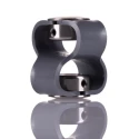 Huco Flexible Coupler 54 mm Diameter, 56 mm Length, 16 mm Bore A, 16 mm Bore B 047.30.4242.RS