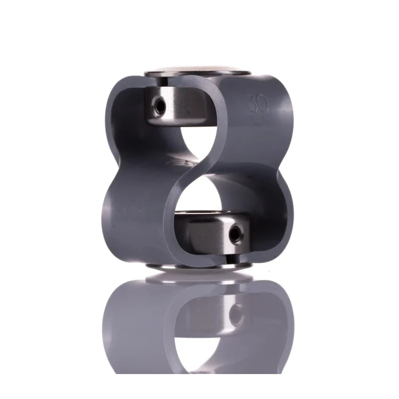 Huco Flexible Coupler 54 mm Diameter, 56 mm Length, 16 mm Bore A, 16 mm Bore B 047.30.4242.RS