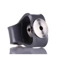 Huco Steel Flexible Double Loop Coupler 56 mm Diameter, 56 mm Length, 6 mm Bore 047.40.2222.RS