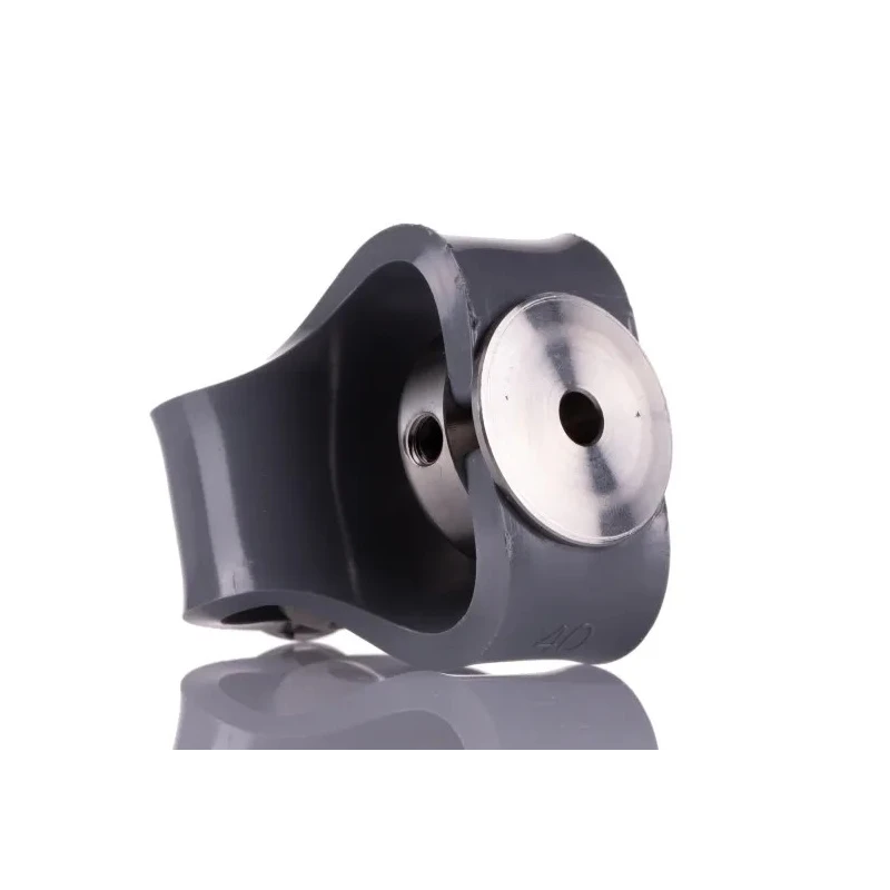 Huco Steel Flexible Double Loop Coupler 56 mm Diameter, 56 mm Length, 6 mm Bore 047.40.2222.RS