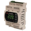 Carel DIN Rail On-Off Temperature Controller 2 Input, 4 Output Relay 30V dc Temperature Control DN33