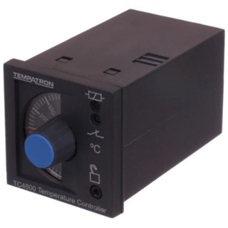 Tempatron On-Off Temperature Controller 11 Input Relay 10A 264V AC/DC DIN Rail Panel Wall Mount TC4810-54-110/230VAC